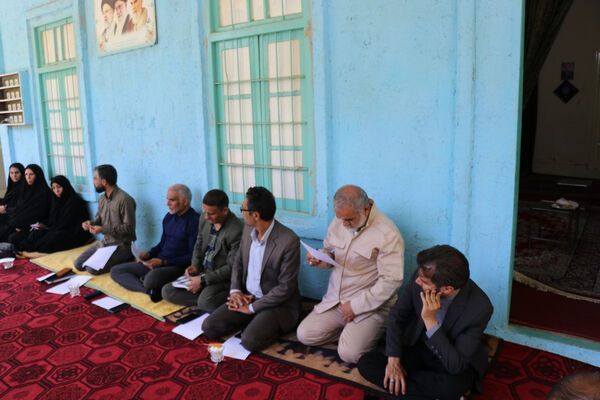 جلسه هماهنگی و برگزاری اردوی (حورا) نواحی 7 گانه مشهد و تبادکان