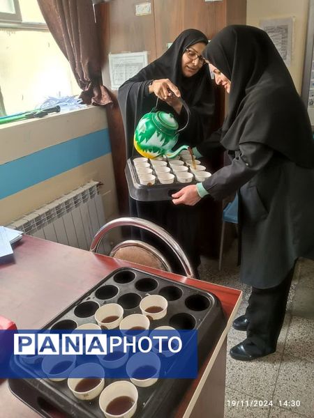 مراسم یادبود بانوی دو عالم حضرت فاطمه (س) در مدارس بروجرد 