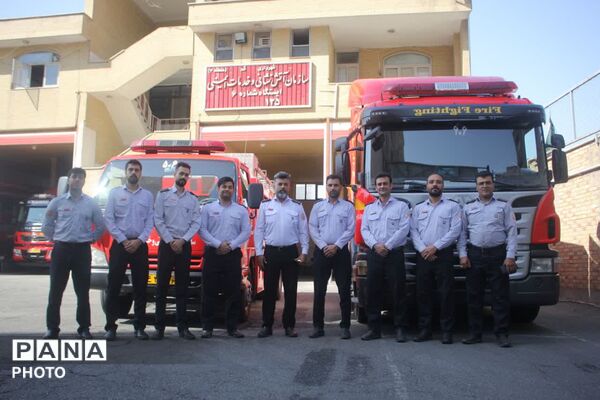 یک روز کاری در ایستگاه آتش‌نشانی قم