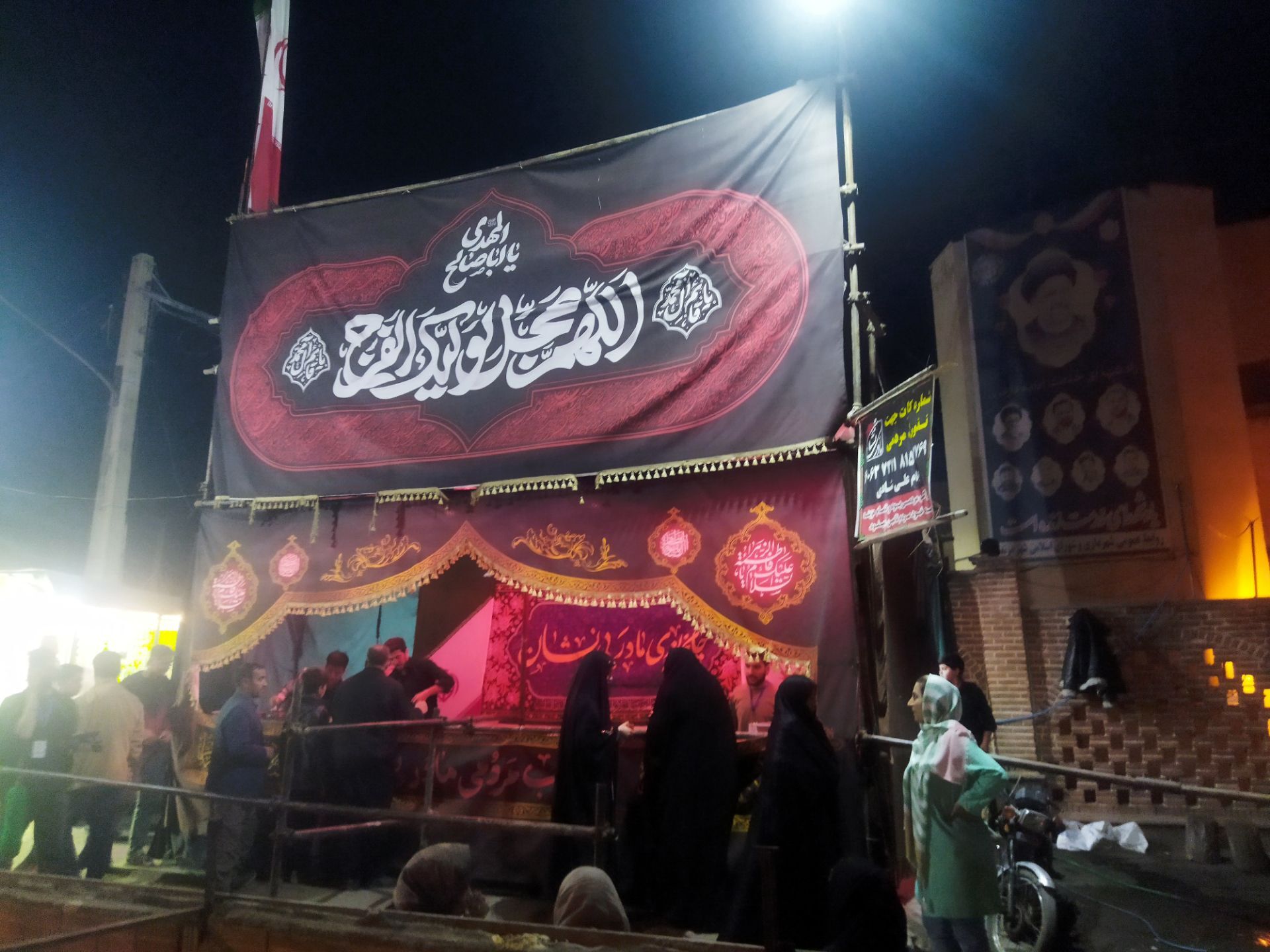 موکب مردمی «مادر بی‌نشان»؛ روایت عشق و خدمت در مرند