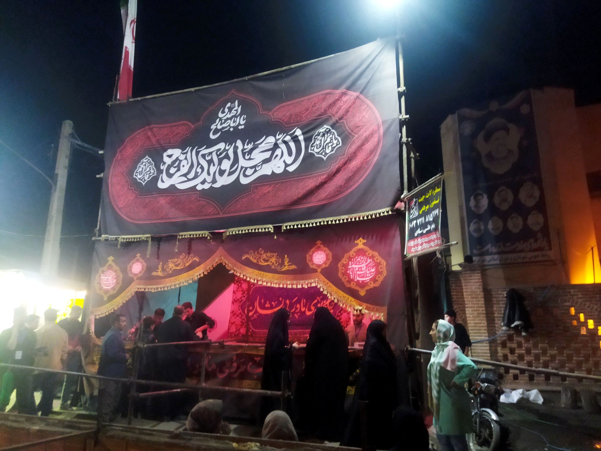 موکب مردمی «مادر بی‌نشان»؛ روایت عشق و خدمت در مرند