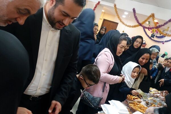 برگزاری جشنواره غذا در آموزشگاه الهام ناحیه دو شهرری 