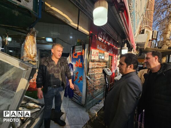 نظارت سرزده فرماندار نظرآباد و تضمین آرامش معیشتی در آستانه سال نو