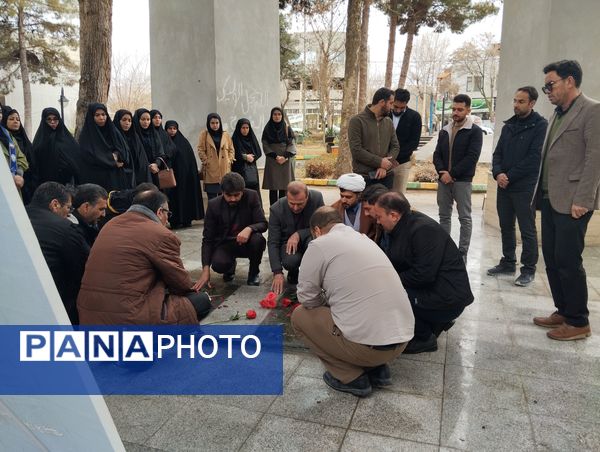 دیدار مدیر آموزش و پرورش آشخانه با امام جمعه این شهر