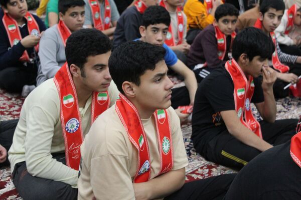حضور قائم‌مقام سازمان دانش آموزی کشور در جمع پیشتازان معتکف گرمه 