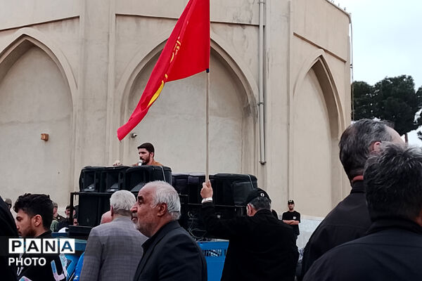 مراسم تشیع شهید جوان یوسف‌آباد