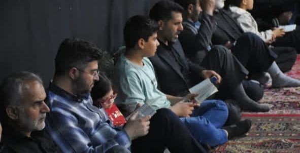 عزاداری شهادت امام جعفر صادق (ع) در آبیک 