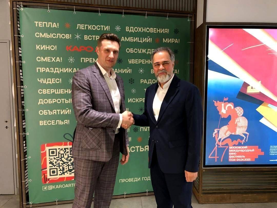 دیدار رئیس سازمان سینمایی با وزیر فرهنگ بلاروس 