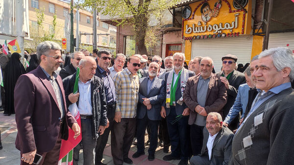 جلوه هایی از راهپیمایی روز جهانی قدس در قم