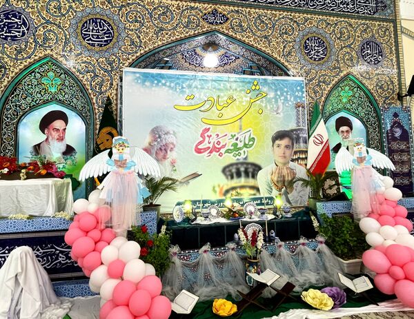 فرشته‌های زمینی کاشمری میهمان درگاه الهی