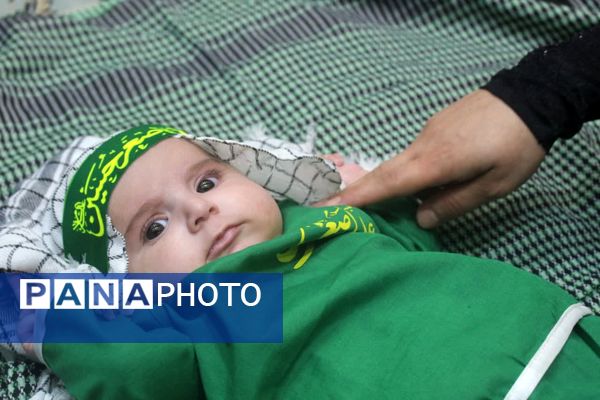 اجتماع بزرگ شیرخوارگان حسینی در حسینیه ثارالله یاسوج