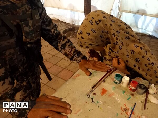 حسینیه امام خامنه ای میزبان سنگربانان نیشابوری 