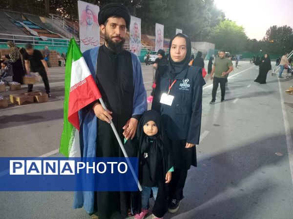 اجتماع بزرگ کودک و نوجوانان در پارک ملت مشهد مقدس