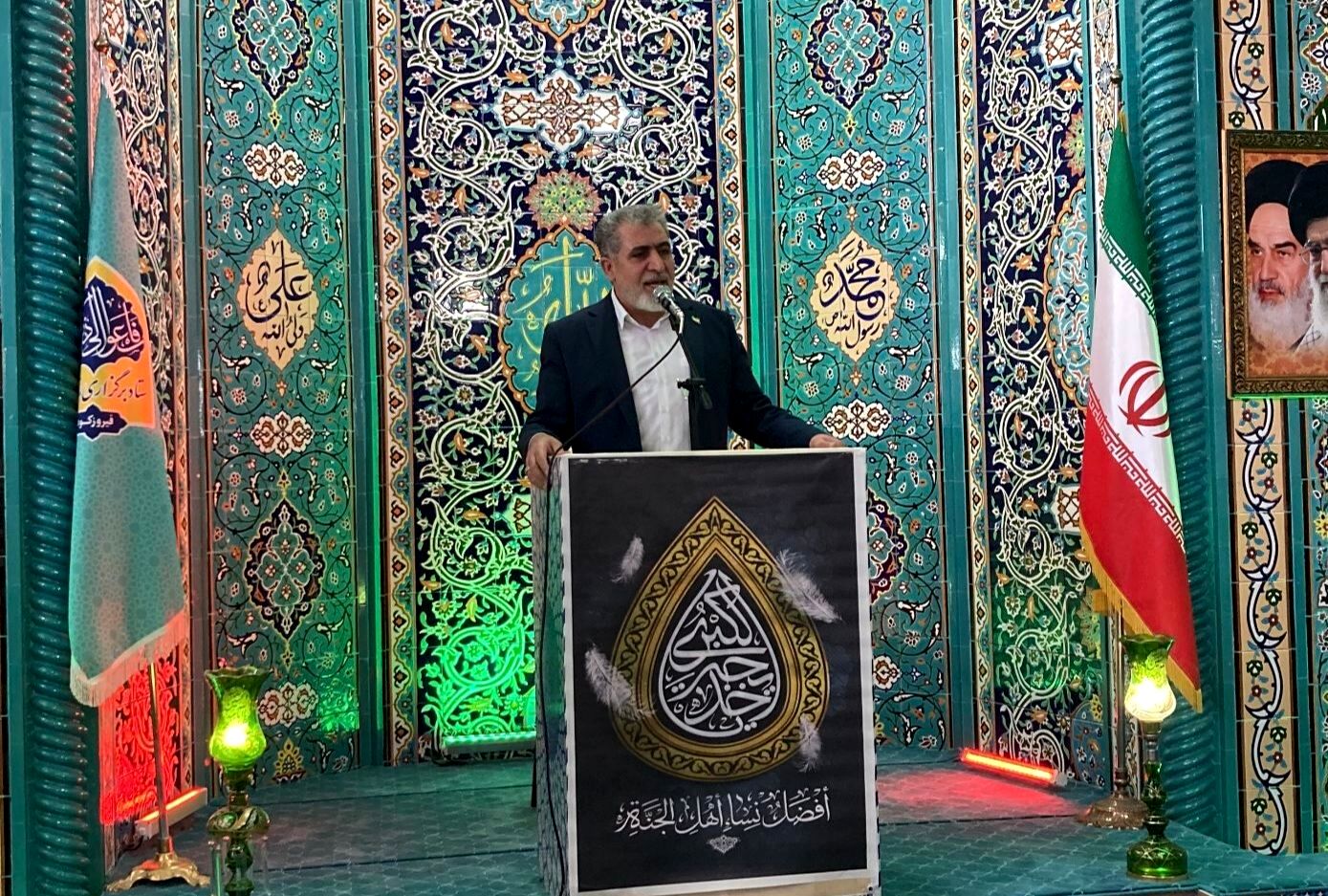 نماز جمعه‌ای با عطر ماه رمضان در شهرستان فیروزکوه