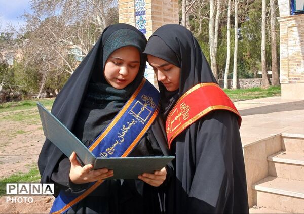 مراسم کاشت نهال در اردوگاه شهید رجایی شهرستان نیشابور