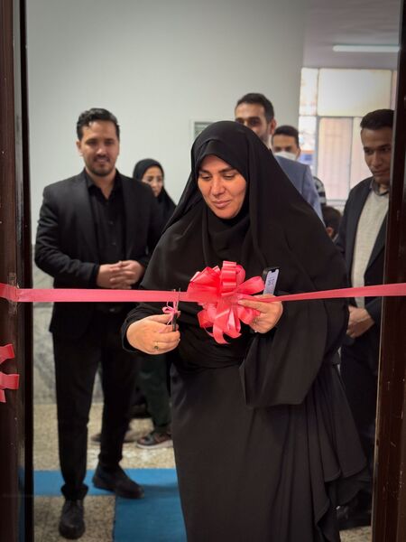 افتتاح کتابخانه در دبستان شهید اسلامی تبادکان 