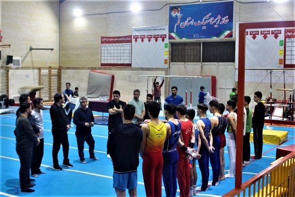 مسابقات انتخابی تیم ملی جوانان ژیمناستیک هنری در قم