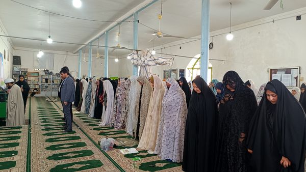 اعتکاف دانش آموزی در شهرستان دیشموک