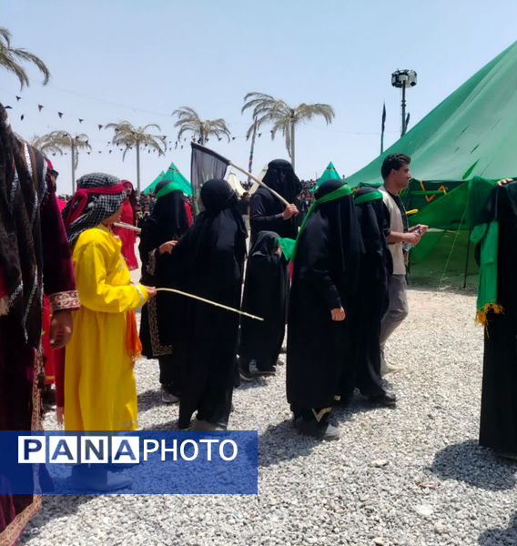 مراسم تعزیه‌خوانی در شهر طاقانک