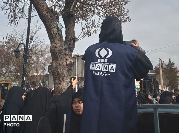 قاب پانا میزبان مراسم تشییع پیکر شهدا نیشابور 