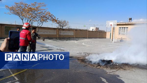 بیست و ششمین مانور زلزله در کمیجان