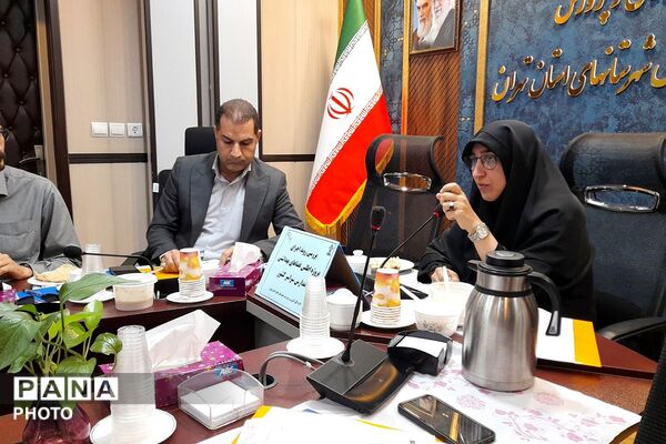 نشست تخصصی بررسی اطلس فضاهای بهداشتی در اداره  کل آموزش و پرورش شهرستانهای استان تهران 