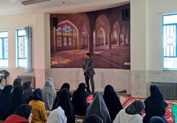 برگزاری طرح «الی النور» در دبیرستان شهید خسروی