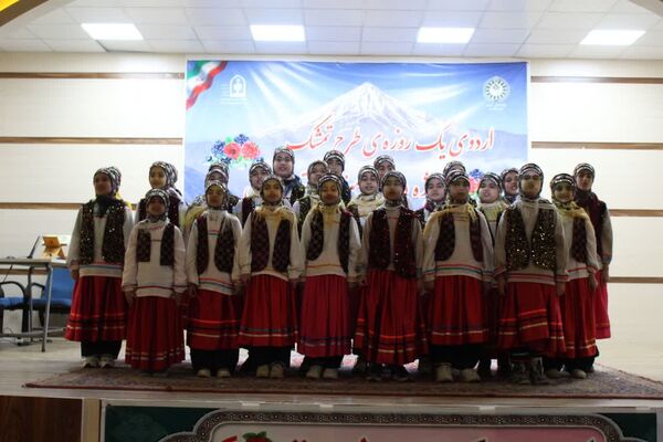 اولین روز از اردوی تمشک در مازندران