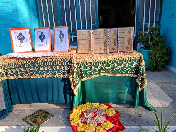  تجلیل از همیاران معلم در دبیرستان فاطمیه