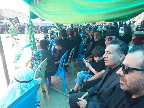 آیین شبیه خوانی عاشورا در روستای مهمانک