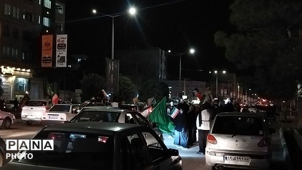  رژه ماشینی نیشابور در دومین روز از سال ۱۴۰۵
