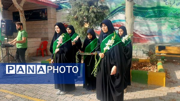 مانور زلزله در دبیرستان شاهد شهید حمامی ناحیه۶ مشهد