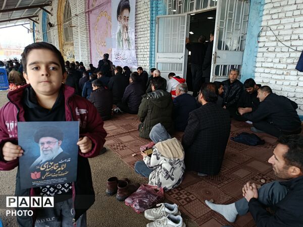  دانش‌آموزان و فرهنگیان بهار برای حمایت از فلسطین و کودکان‌میناب