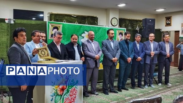 مراسم تجلیل از مقام معلم در شهرستان اشتهارد