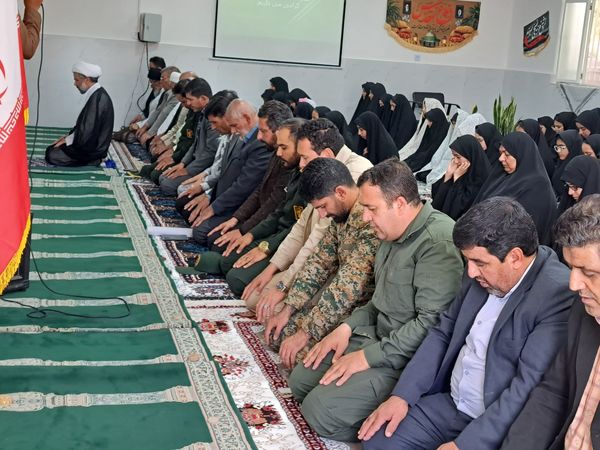 آیین بازگشایی مدارس و افتتاح نماز خانه، در آموزشگاه تکتم باخرز