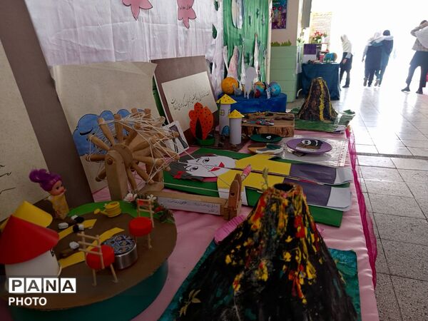 نمایشگاه طرح جابر در دبستان سمیه