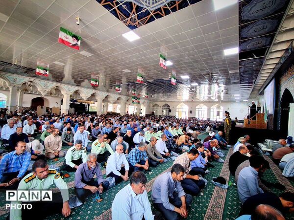 نماز عبادی سیاسی جمعه در شهرستان کاشمر