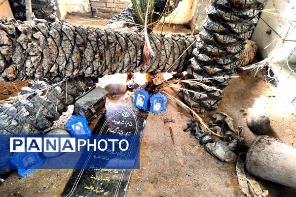 بازدید کاروان راهیان نور از موزه جنگ خرمشهر