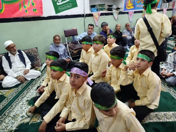 جشن عید غدیر در فدافن 
