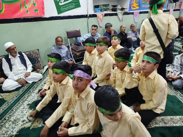 جشن عید غدیر در فدافن 