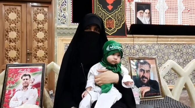عزم مادران برای تربیت فرزندانی در مسیر شهدا