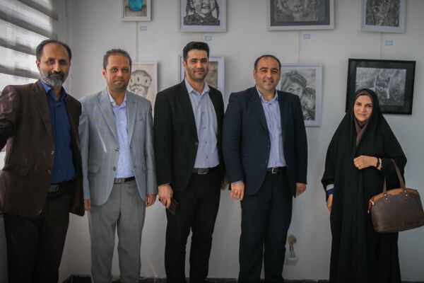 نمایشگاه آثار هنرهای تجسمی در ساری