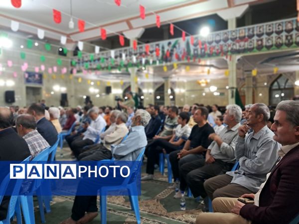 محفل با شکوه انس با قرآن کریم امت احمد اسوه مقاومت مسجد جامع قائمشهر