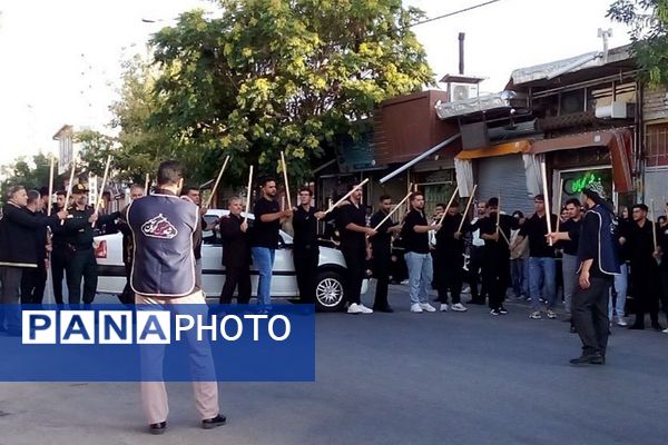 برگزاری مراسم «شاه حسین گویان» اربعین در شهرستان تکاب