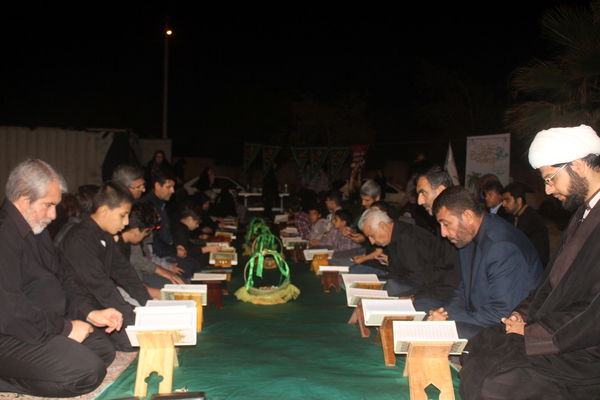 ضیافت افطاری به میزبانی دبستان شهید محمود پیکر و دبستان خدیجه کبری (س) در بوشهر