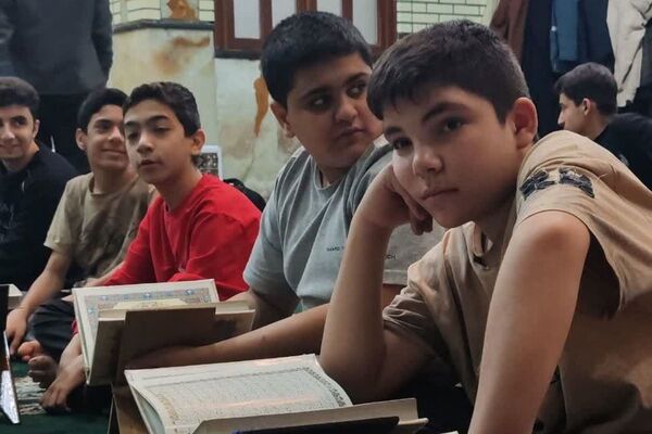  مراسم معنوی اعتکاف در مسجد رسول اکرم شهرری