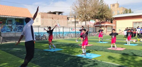 افتتاحیه المپیاد ورزشی درون مدرسه ای شهید بهشتی 