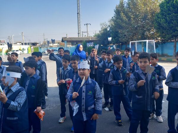  پویش دهان و دندان در دبستان شاهد شهرستان کردکوی