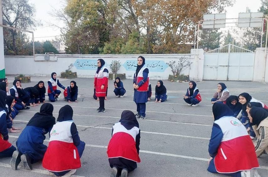 دانش‌آموزان امروز، امدادگران فردا هستند