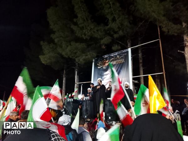چهلمین شب شهادت دانش آموزان مدرسه شجره طیبه میناب